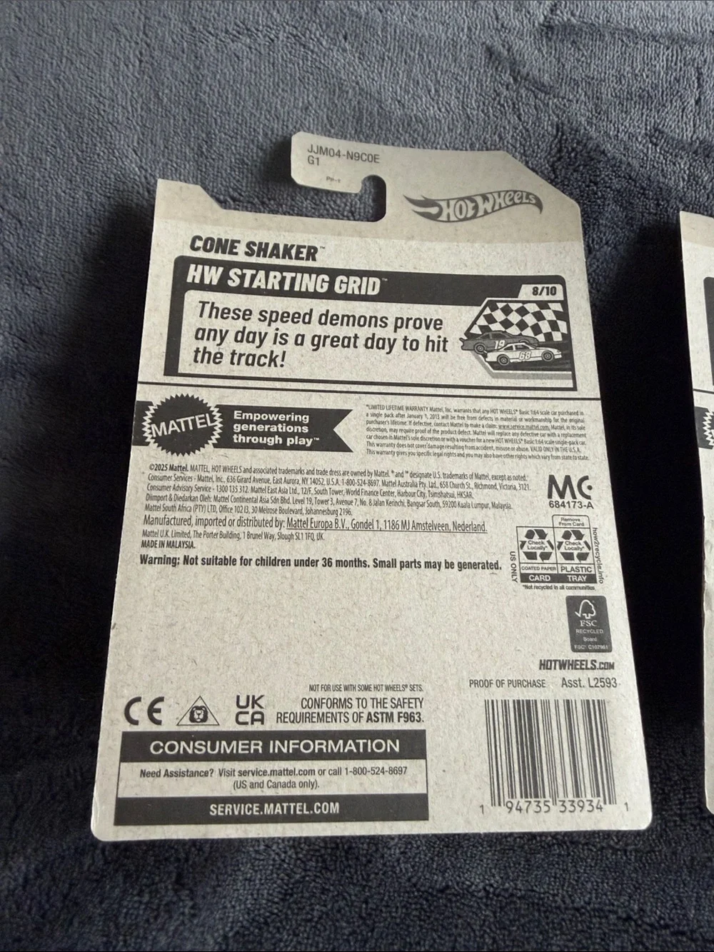 Hot Wheels 3-Pack treasure hunt Cone Shaker Total Disposal & Sweet Driver set